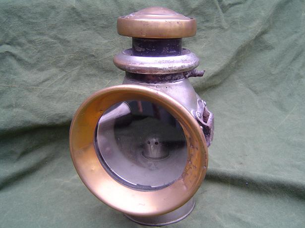 LUCAS No. 722 oillamp, olie lampcar 1910's