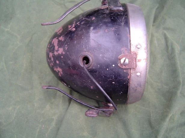 de LEON Corino Italy motorcycle headlamp koplamp 1940/1950 Guzzi Ducati ??