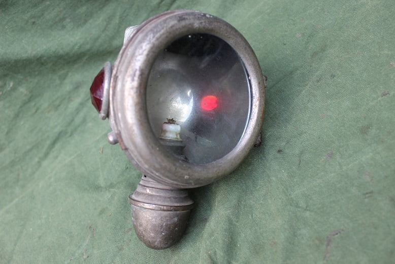 olie lamp Frans oil lamp left mount oel lampe 1920 olielamp