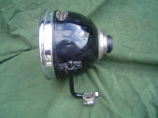 1920's motorcycle headlamp France  R. COLIN A2 motor koplamp