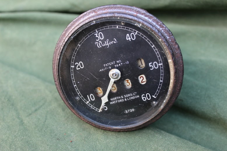 WATFORD 60 miles speedometer mijlen teller tacho  1920 / 1930 HELD reserved
