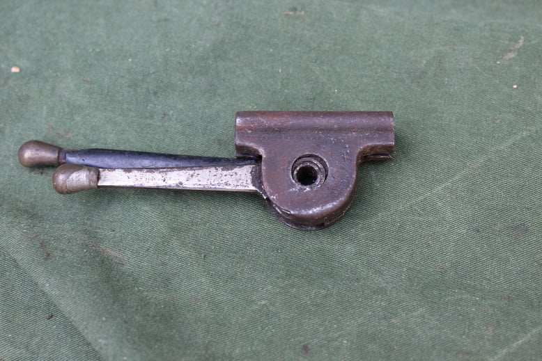 dubbele manette links double lever left 1915 / 1920 zughebel