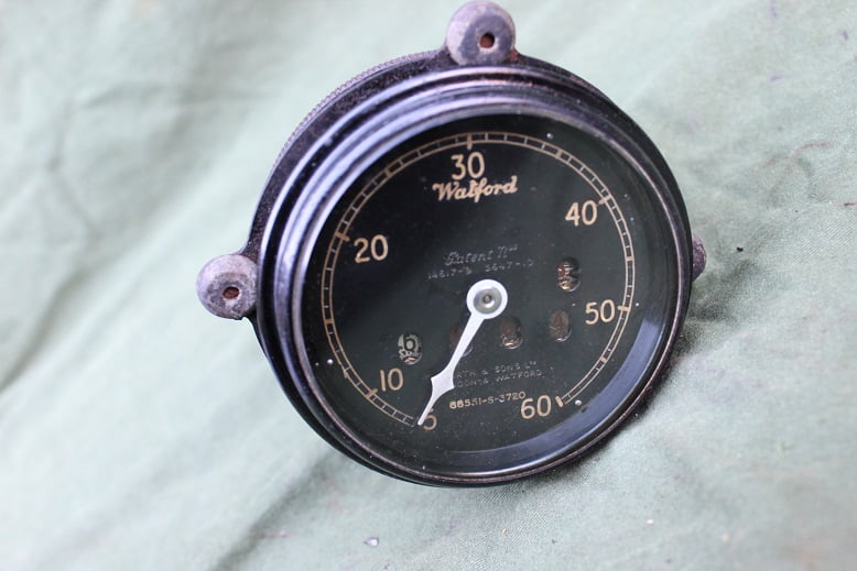 WATFORD 60 miles speedometer mijlen teller tacho 1920’s