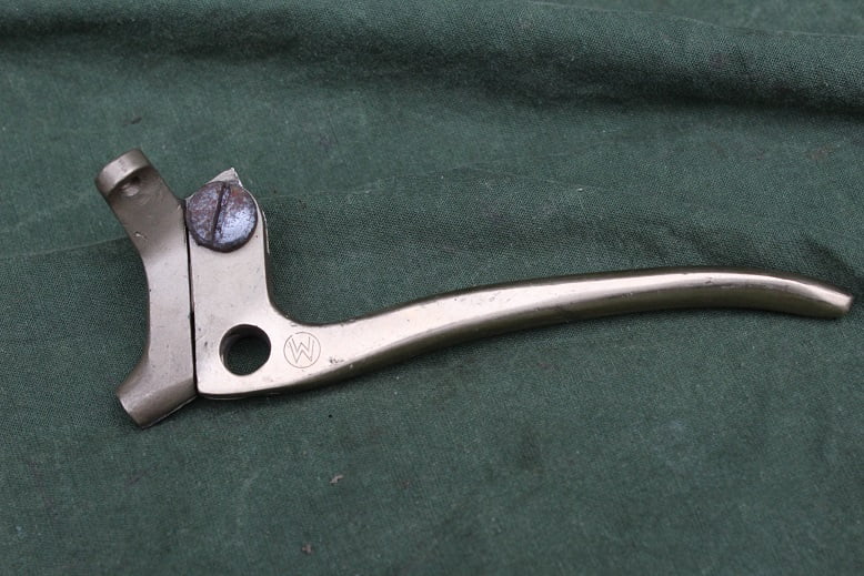 bronzen kopplings hendel jaren 30 bronze clutch lever kupplungs hebel