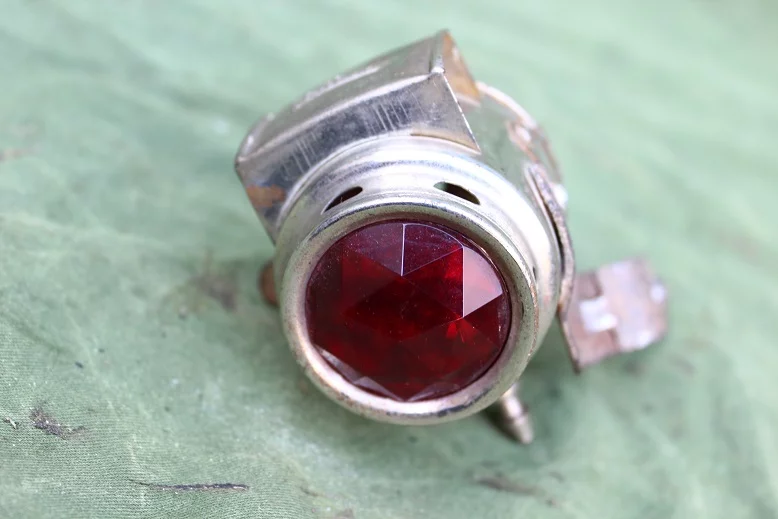 REITUOR ? carbid achterlicht acetylene rearlamp rucklicht 1920’s motorfiets ?