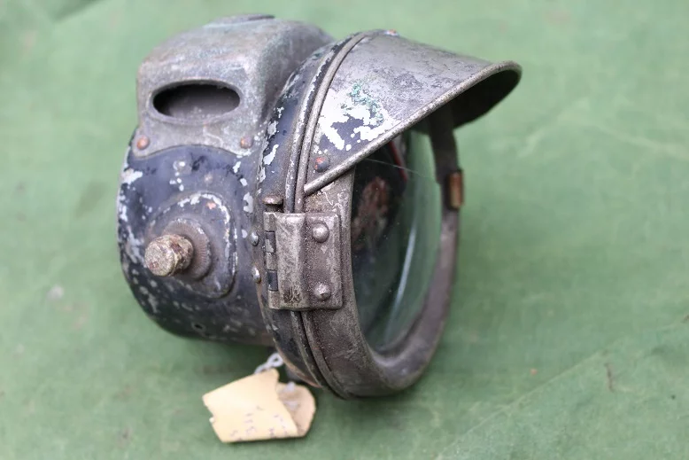 LUCAS No. 331 1924 motorfiets carbidlamp acetylene light Karbidlampe
