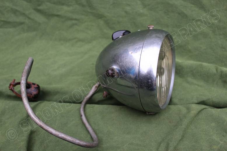 WILLOCQ BOTTIN lichte motorfiets / bromfiets koplamp headlamp scheinwerfer 1950’s