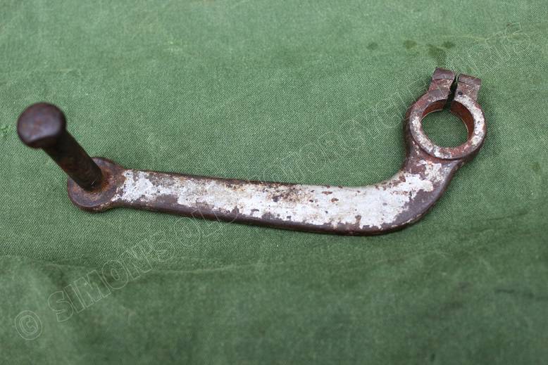 voet versnelling pook  foot gearchance lever 1930’s / 1940’s motorcycle