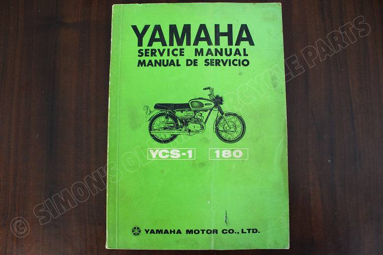 YAMAHA YCS-1 180 cc twin service manual werkplaatsboek reparatur anleitung manuel de servico