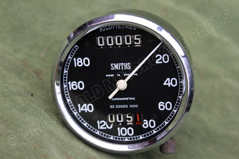 SMITHS SC5301/12 chronometric 180 KM kilometer teller speedometer tacho BSA