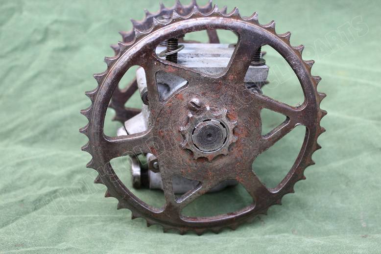 1915 / 1920 motorcycle single speed versnellings bak gearbox getriebe
