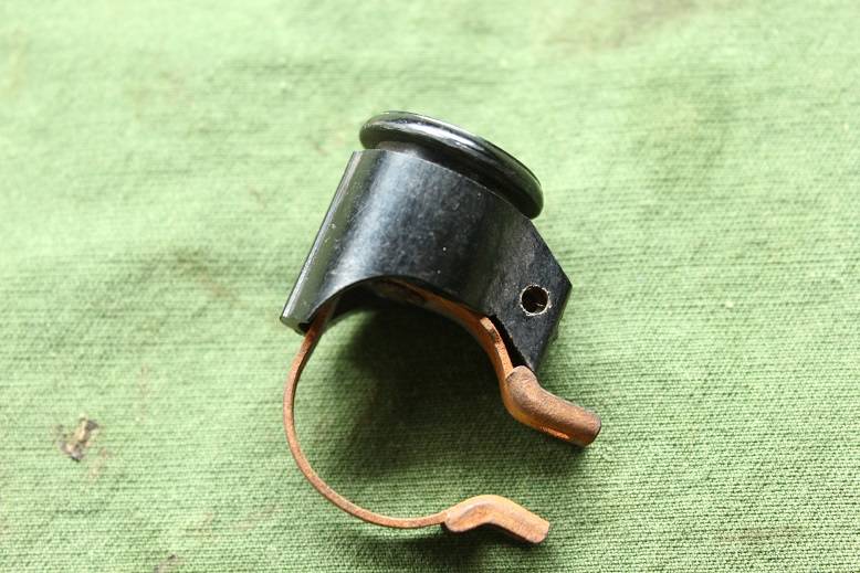 Saker claxon / kortsluit knop bakeliet bakelite horn / shut knob hupe knopf