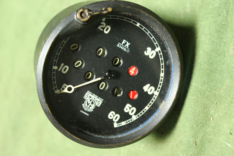 Smiths FX 60 miles governor speedometer with trip reset mijlen teller tacho