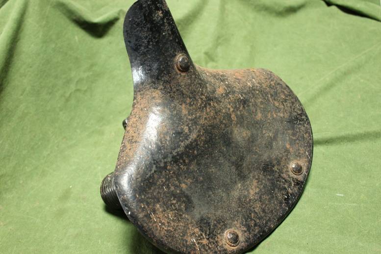 1915 – 1920’s motorfiets zadel onderstel motorcycle saddle seat motorrad sitz mit federung engels