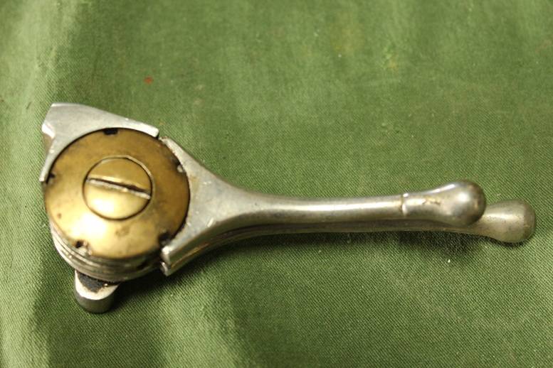 dubbele manette rechts double lever doppelte zughebel Sarolea ?? Triumph ??