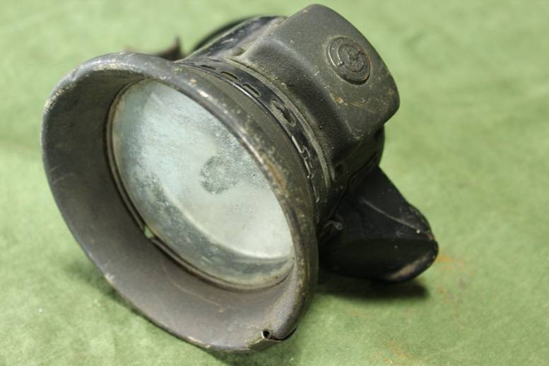 Lucas 1927 acetylene side car / headlamp  zijspan / koplamp carbidlamp beiwage karbidlampe