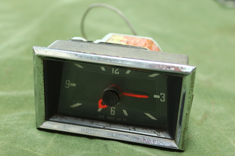 VDO 12 volt auto klokje Mercedes ? 12 volts car clock PKW Uhr
